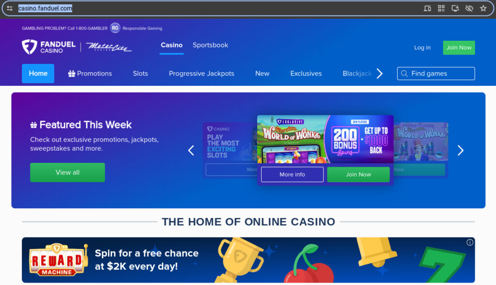 FanDuel online casino